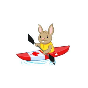 Canadian Kayak Bunny